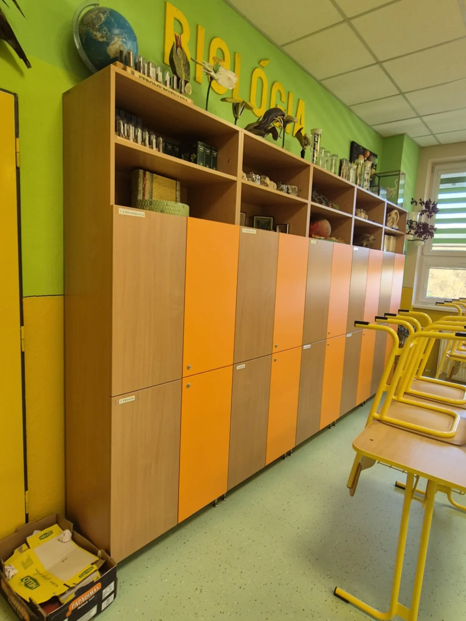 Školský nábytok - učebňa BIO